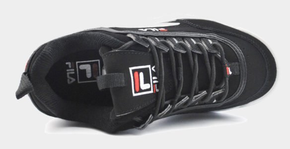 Черные Fila Disruptor ll Замша