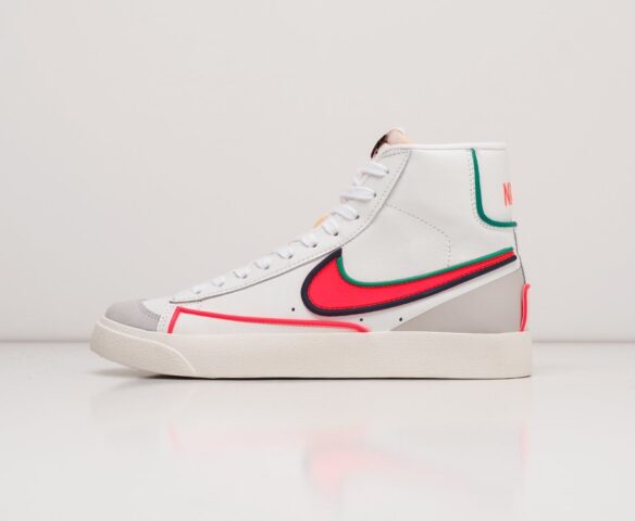 Nike blazer 2025 high white red