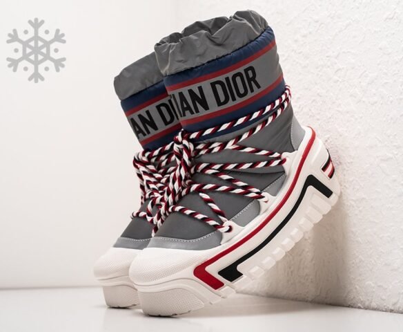 Зимние Ботинки DIOR Apres-Ski grey