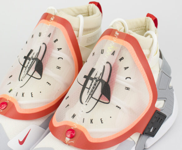 Nike Air Huarache Gripp L.Grey / Red Wmns.. Вид 6